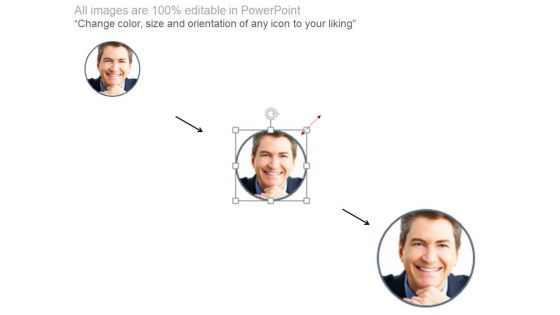 Four Business Person For Social Network Powerpoint Slides