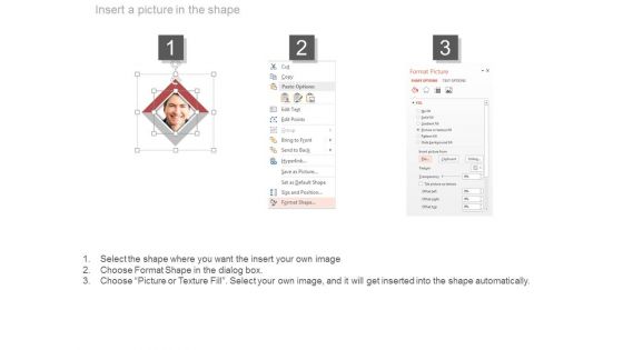 Four Business Persons Introduction Design Powerpoint Slides