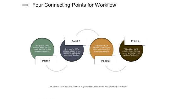 Four Connecting Points For Workflow Ppt PowerPoint Presentation Show Mockup Four Connecting Points For Workflow Ppt PowerPoint Presentation Show Mockup