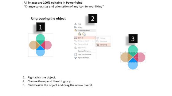 Four Elements Of Global Sales Planning Powerpoint Template