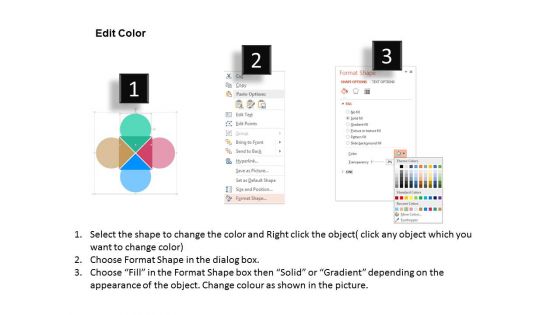 Four Elements Of Global Sales Planning Powerpoint Template