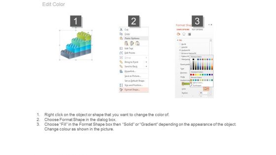 Four Growth Steps Lego Blocks Design Powerpoint Slides