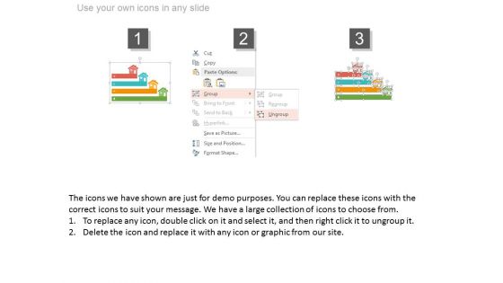 Four House Tags For Real Estate Market Powerpoint Slides
