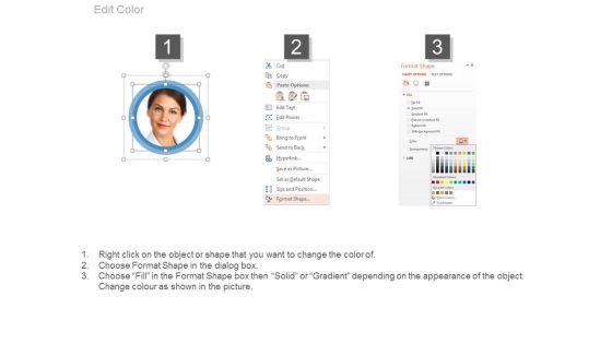 Four Members Of Work Group Powerpoint Slides