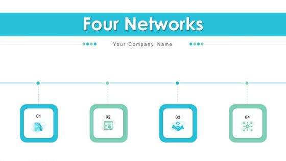 Four Networks Optimum Operations Financial Planning Ppt PowerPoint Presentation Complete Deck With Slides
