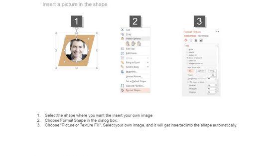 Four Professional Employees About Us Powerpoint Slides