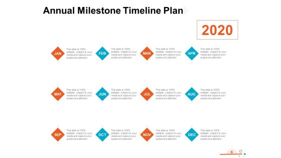 Four Quarter Milestone Plan Ppt PowerPoint Presentation Complete Deck With Slides
