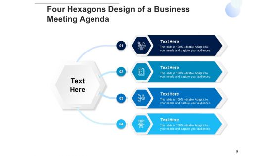 Four Sided Hexagon Process Communications Ppt PowerPoint Presentation Complete Deck