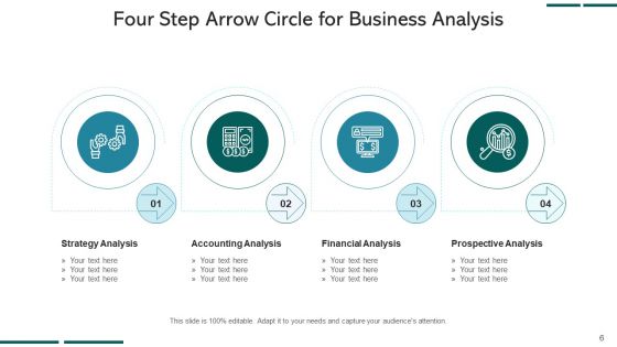 Four Stage Arrow Circle Team Development Ppt PowerPoint Presentation Complete Deck With Slides