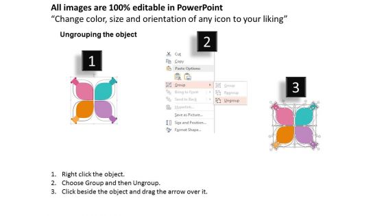 Four Staged Chart For Option Pricing Powerpoint Template