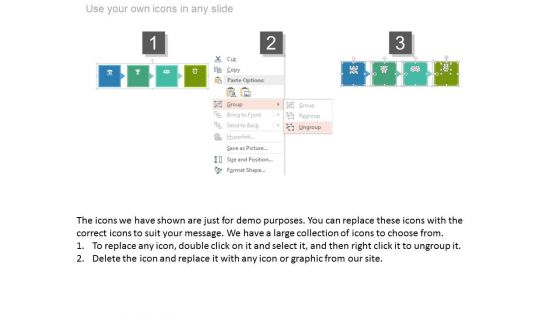 Four Staged Tags Design Timeline Diagram Powerpoint Slides
