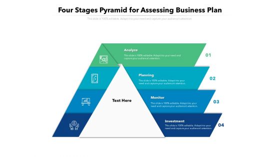 Four Stages Pyramid For Assessing Business Plan Ppt PowerPoint Presentation File Design Inspiration PDF Four Stages Pyramid For Assessing Business Plan Ppt PowerPoint Presentation File Design Inspiration PDF