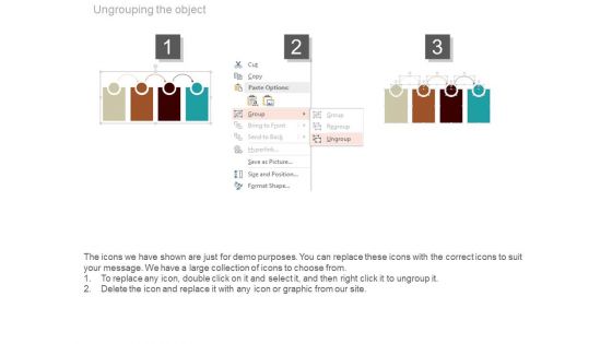 Four Steps For Cost Leadership Strategy Powerpoint Template