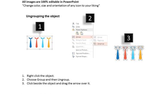Four Steps Infographic Layout Powerpoint Template
