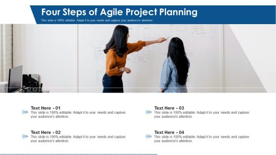 Four Steps Of Agile Project Planning Ppt PowerPoint Presentation Ideas Slides PDF Four Steps Of Agile Project Planning Ppt PowerPoint Presentation Ideas Slides PDF