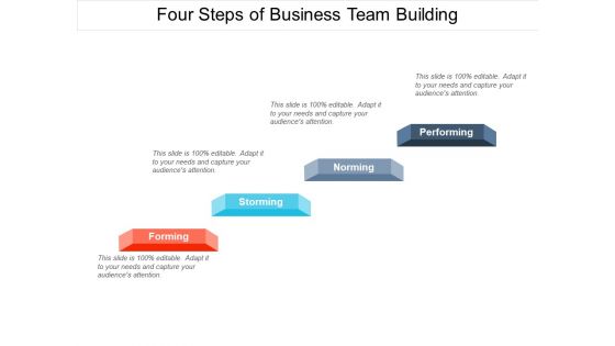 Four Steps Of Business Team Building Ppt PowerPoint Presentation Styles Influencers PDF Four Steps Of Business Team Building Ppt PowerPoint Presentation Styles Influencers PDF