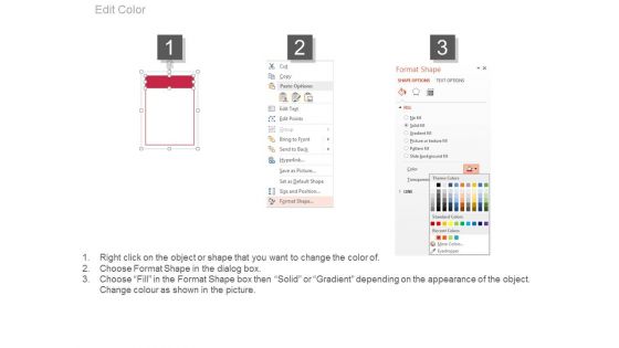 Four Steps Pricing Option Chart Powerpoint Slides