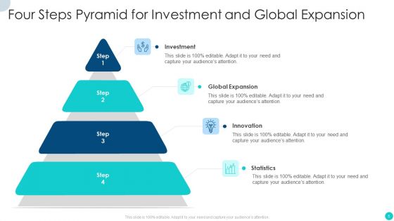 Four Steps Pyramid Ppt PowerPoint Presentation Complete With Slides