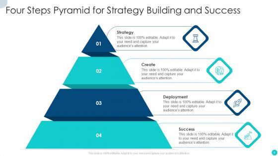 Four Steps Pyramid Ppt PowerPoint Presentation Complete With Slides