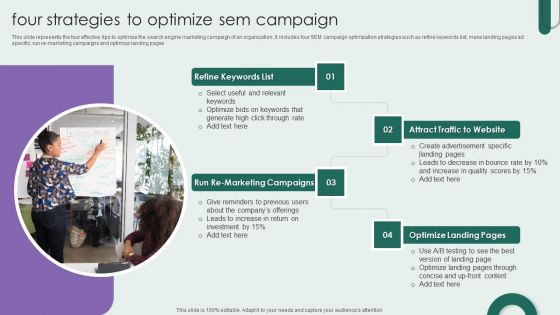 Four Strategies To Optimize Sem Campaign Portrait PDF Four Strategies To Optimize Sem Campaign Portrait PDF