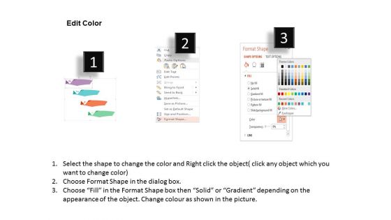 Four Stylish Text Tags Powerpoint Template