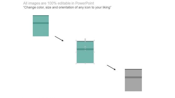 Four Tags For Financial Review And Analysis Powerpoint Slides