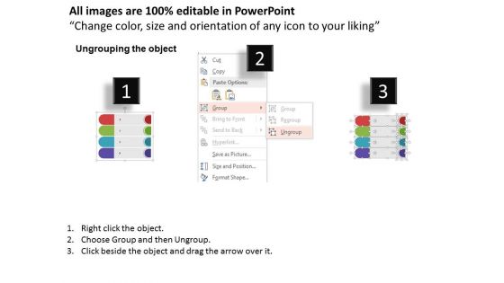 Four Text Tags Business Planning Diagram Powerpoint Template