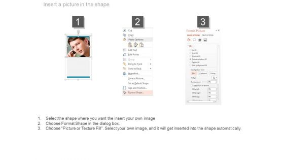 Four Text Tags For Our Team Introduction Powerpoint Slides