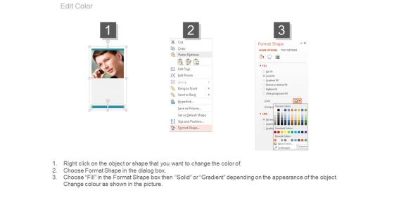 Four Text Tags For Our Team Introduction Powerpoint Slides
