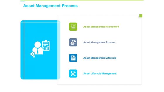 Framework Administration Asset Management Process Ppt Slides Mockup PDF