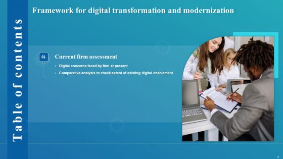 Framework For Digital Transformation And Modernization Ppt PowerPoint Presentation Complete Deck With Slides