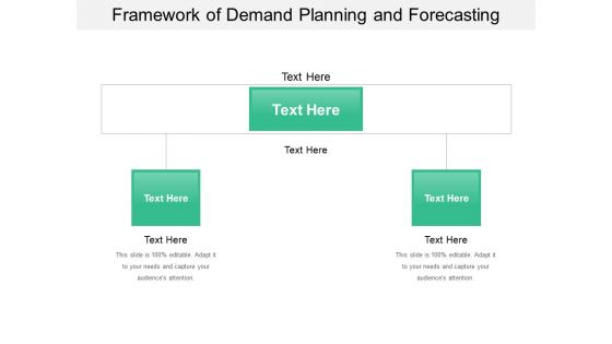 Framework Of Demand Planning And Forecasting Ppt PowerPoint Presentation File Introduction PDF