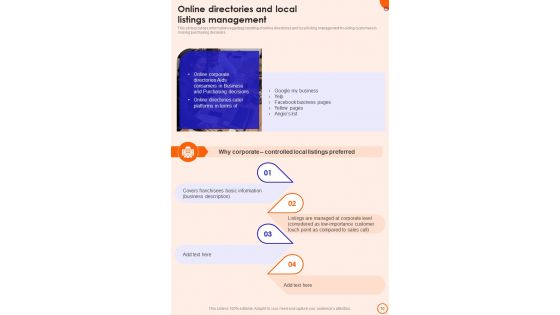 Franchise Promotion Playbook Template