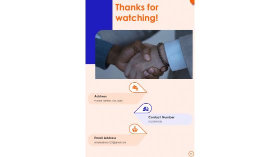 Franchise Promotion Playbook Template