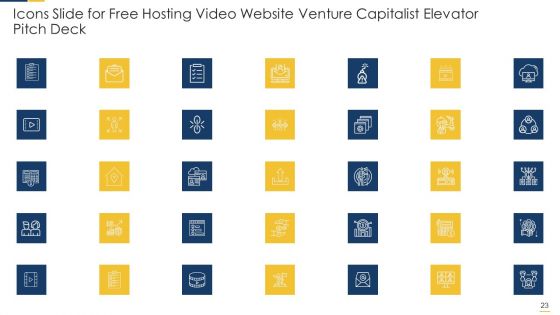 Free Hosting Video Website Venture Capitalist Elevator Pitch Deck Ppt PowerPoint Presentation Complete Deck With Slides