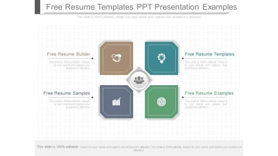 Free Resume Templates Ppt Presentation Examples