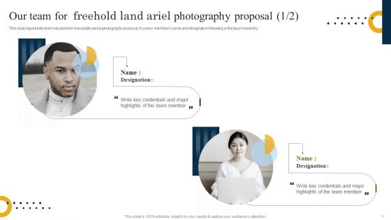 Freehold Land Ariel Photography Proposal Ppt PowerPoint Presentation Complete Deck With Slides