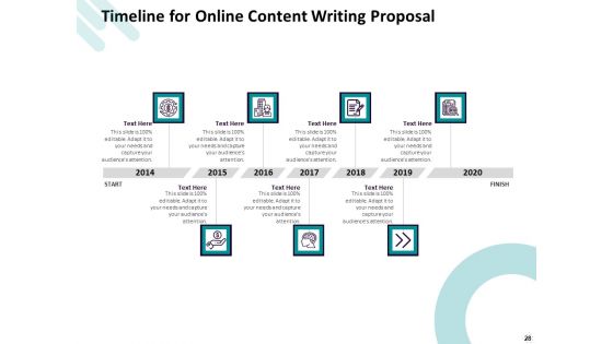 Freelance Writing Proposal Ppt PowerPoint Presentation Complete Deck With Slides