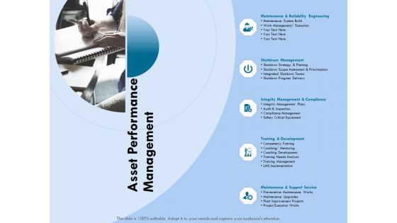 Functional Analysis Of Business Operations Asset Performance Management Ppt Outline Infographic Template PDF