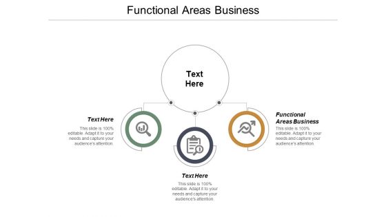 Functional Areas Business Ppt PowerPoint Presentation Model Show Cpb