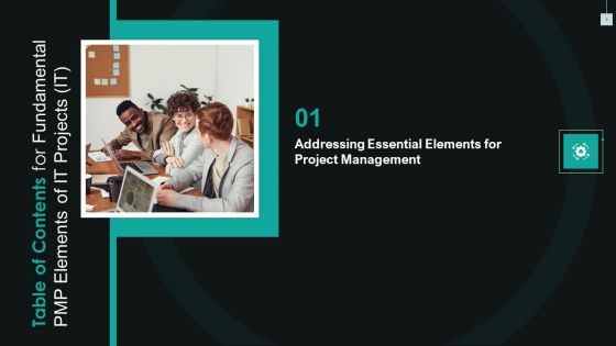 Fundamental PMP Elements Of IT Projects IT Ppt PowerPoint Presentation Complete Deck With Slides