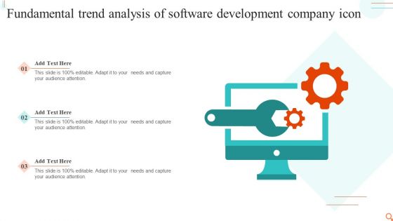 Fundamental Trend Analysis Of Software Development Company Icon Portrait PDF