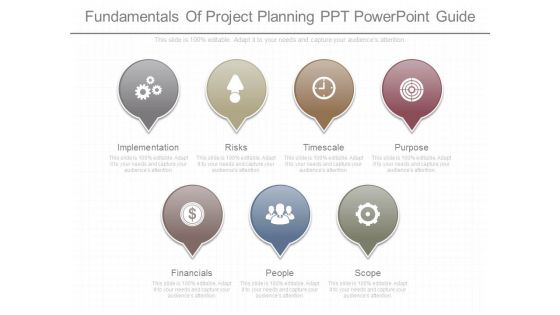 Fundamentals Of Project Planning Ppt Powerpoint Guide