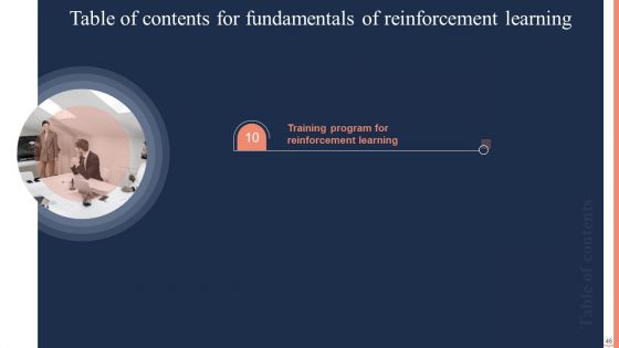 Fundamentals Of Reinforcement Learning IT Ppt PowerPoint Presentation Complete Deck With Slides