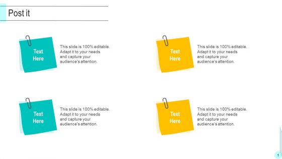 Funding Deck To Obtain Grant Facilities From Public Companies Post It Mockup PDF