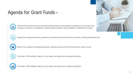 Funding Deck To Raise Grant Funds From Public Organizations Ppt PowerPoint Presentation Complete Deck With Slides