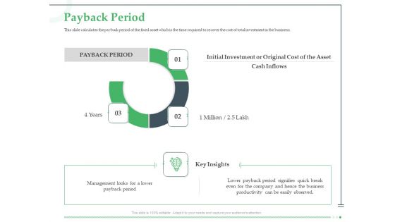 Funds Requisite Evaluation Payback Period Guidelines PDF