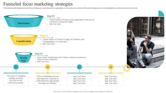 Funneled Focus Marketing Strategies Playbook For Social Media Platform Video Marketing Introduction PDF