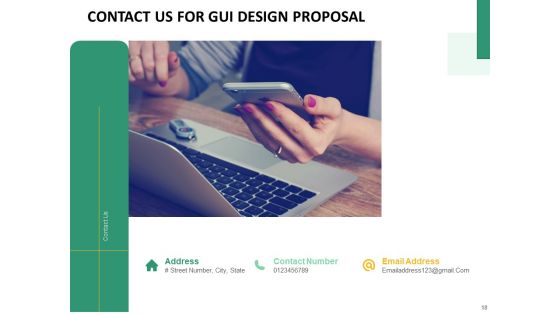 GUI Design Proposal Ppt PowerPoint Presentation Complete Deck With Slides