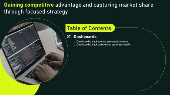 Gaining Competitive Advantage And Capturing Market Share Through Focused Strategy Ppt PowerPoint Presentation Complete Deck With Slides